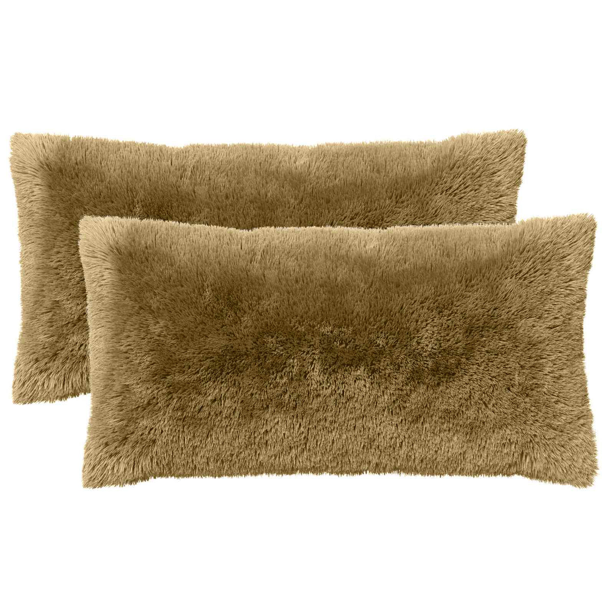 Cushion with Pillow HEERLEN 12 pcs Light Grey PV Fleece