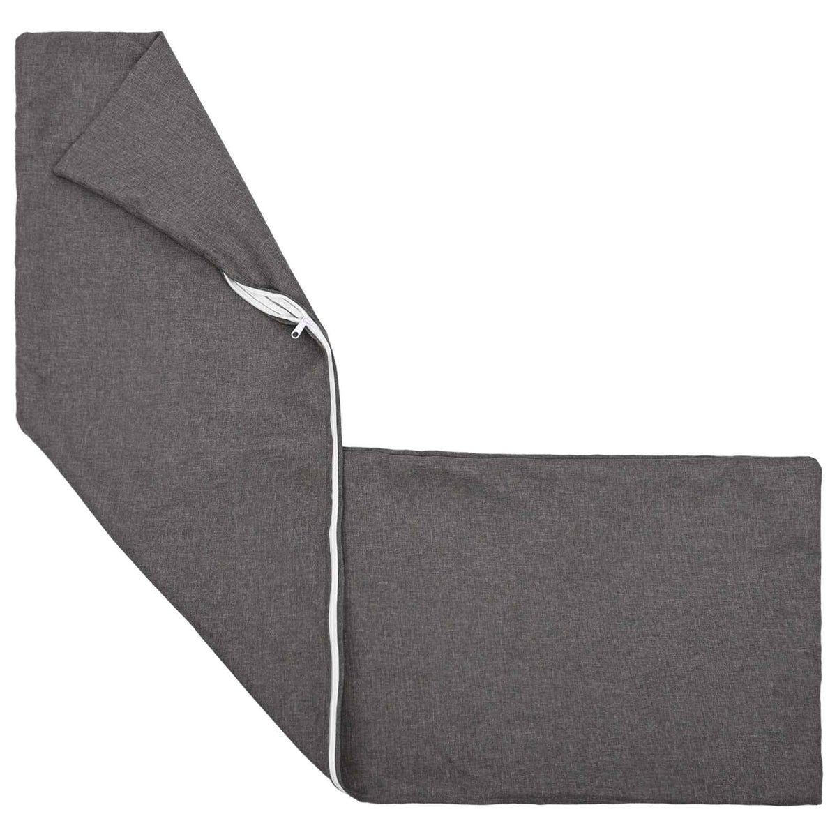 Throw Pillow HEERLEN Light Grey 40 x 145 cm Fabric