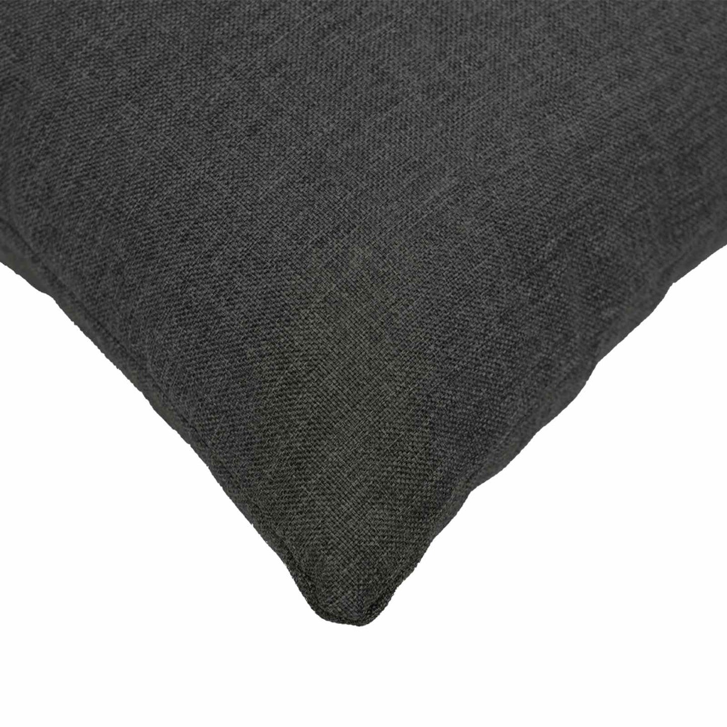 Cushion with Pillow HEERLEN Dark Grey 40 x 145 cm Fabric