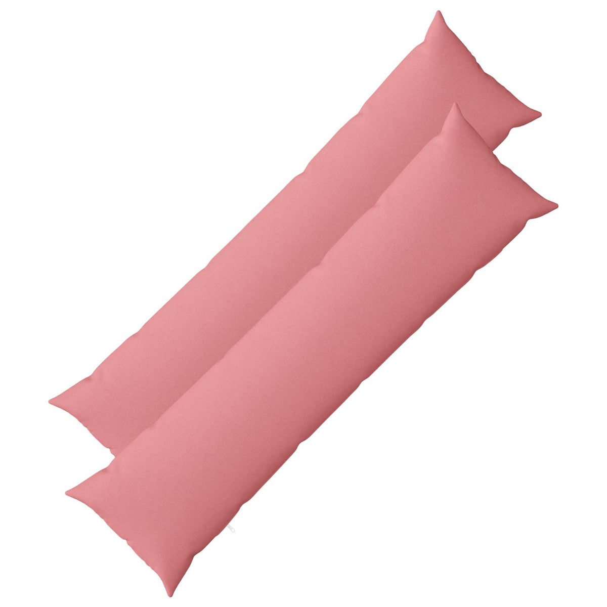 Throw Pillow 2 pcs HEERLEN Pink 40 x 145 cm Fabric