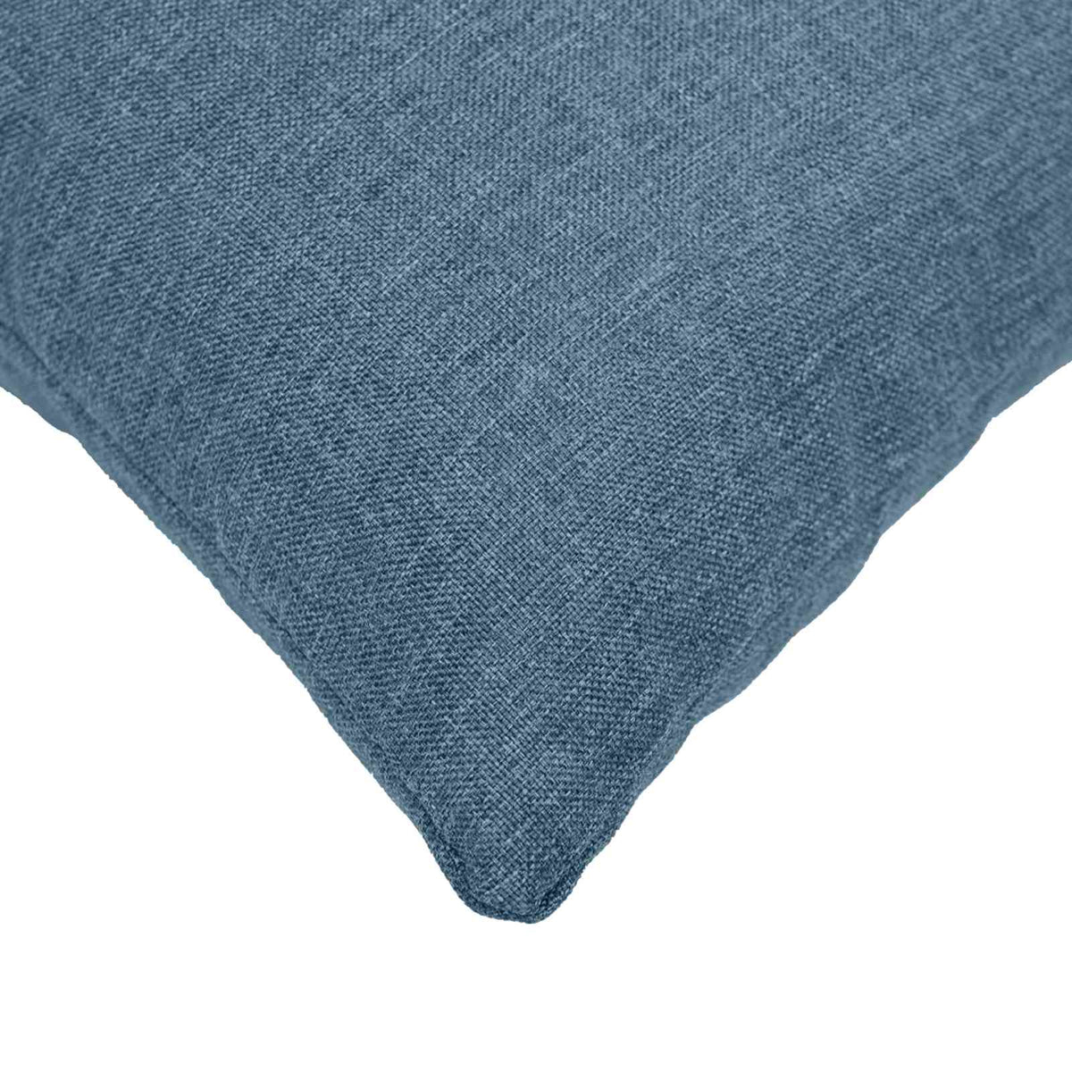 Cushion with Pillow HEERLEN Jeans Blue 40 x 145 cm Fabric