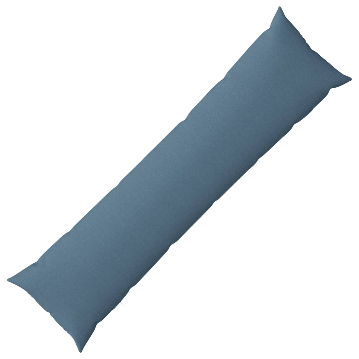 Throw Pillow HEERLEN Jeans Blue 40 x 145 cm Fabric