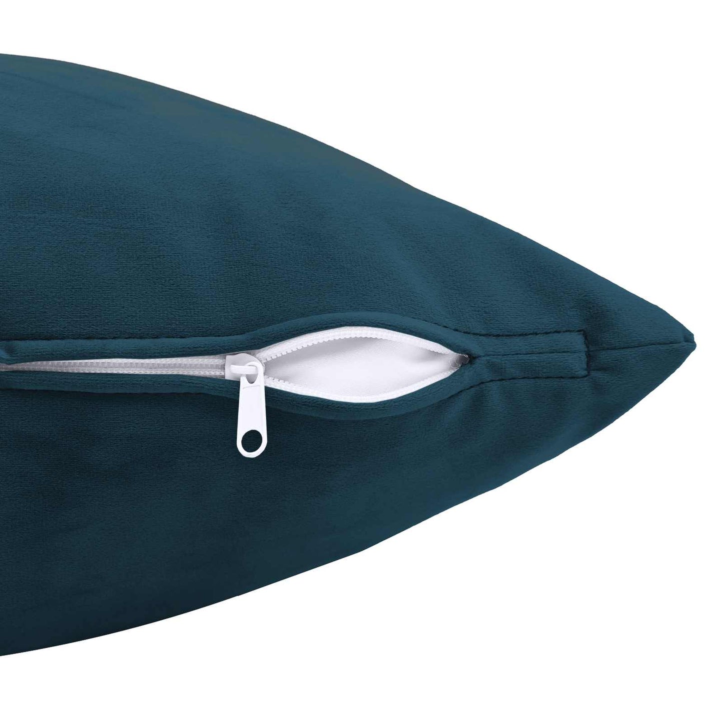 Cushion with Pillow HEERLEN Blue 40 x 145 cm Velvet