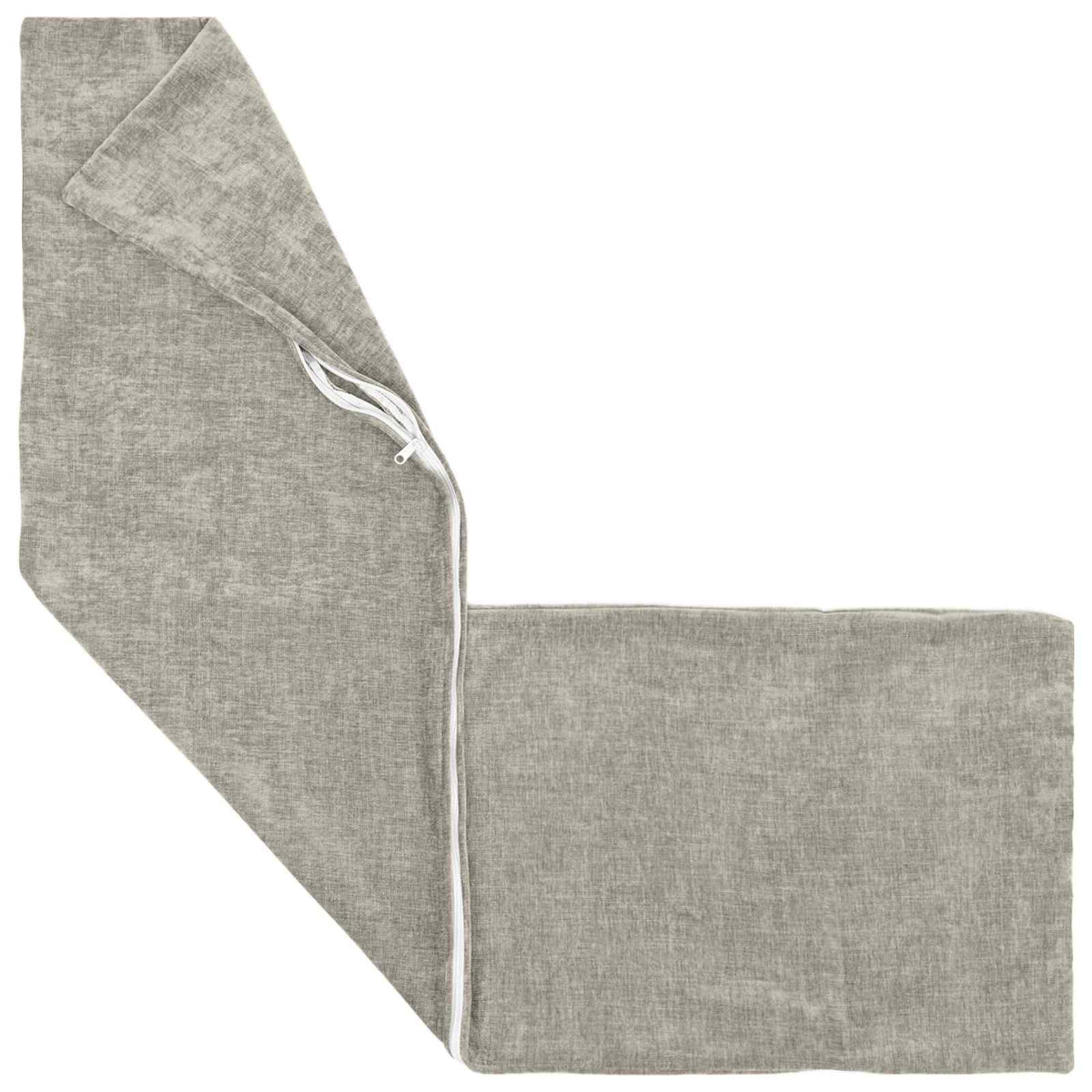 Throw Pillow 2 pcs HEERLEN Light Grey 40 x 145 cm