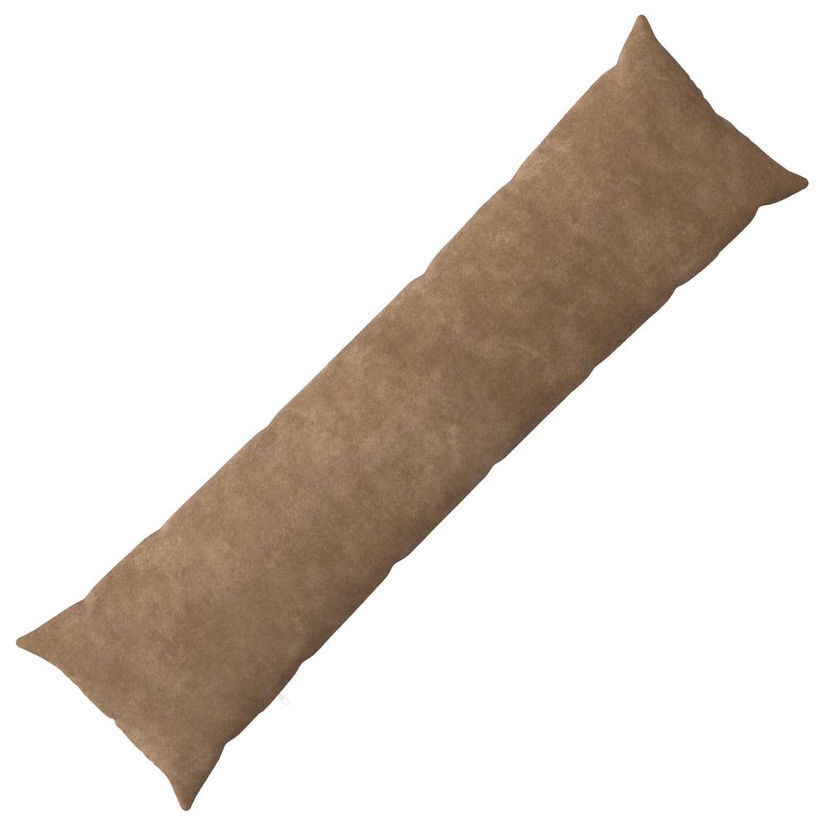 Cushion with Pillow HEERLEN Taupe 40 x 145 cm Microfiber Fleece