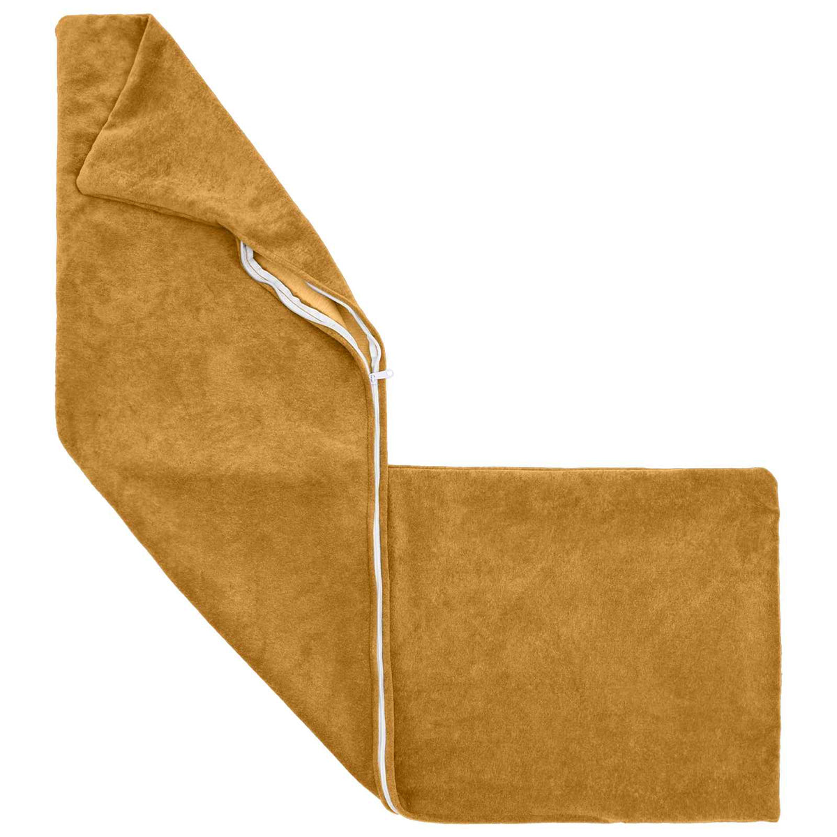 Cushion HEERLEN Yellow 40 x 145 cm Microfiber Fleece