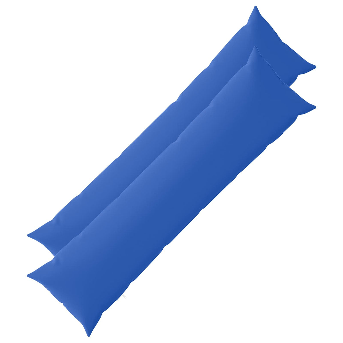 Cushion with Pillow HEERLEN 2 pcs Royal Blue Polyester