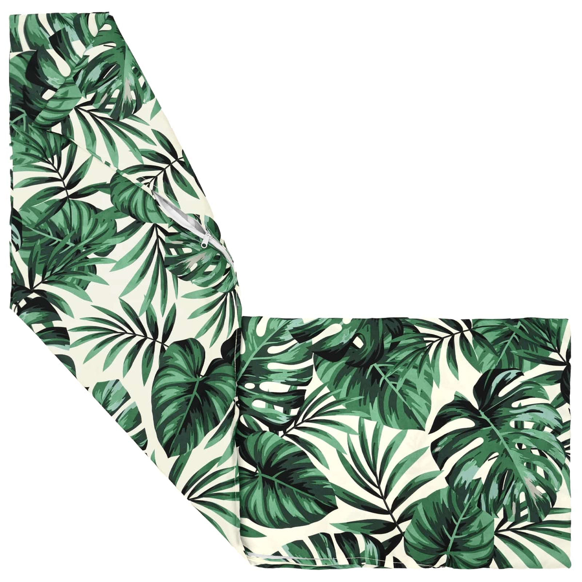 Cushion with Pillow HEERLEN 2 pcs Leaf Pattern Polyester