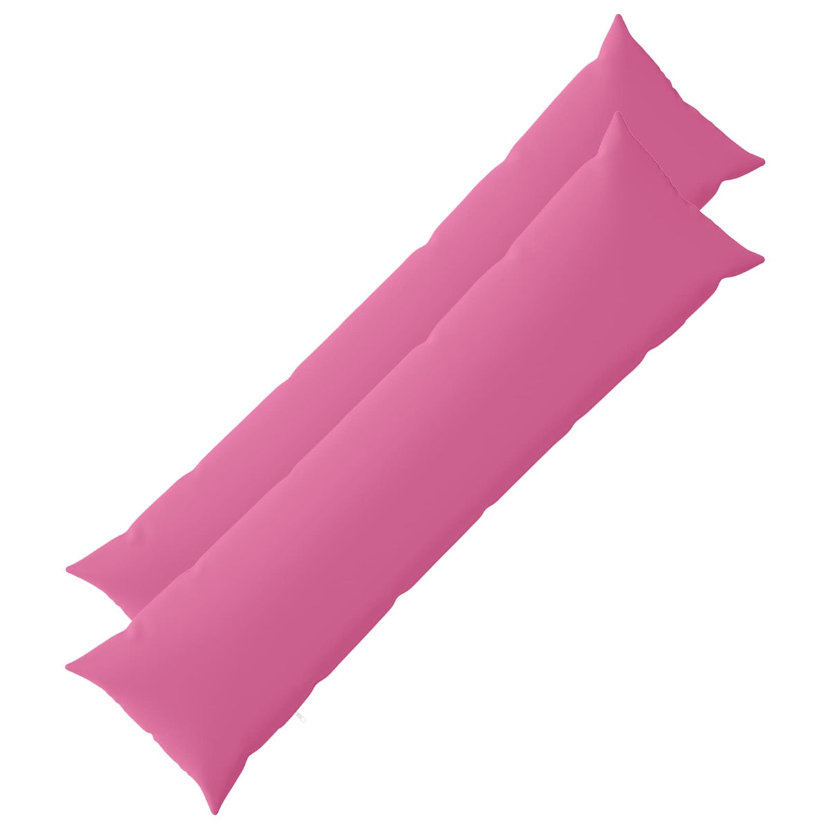 Throw Pillow 2 pcs HEERLEN Pink 40 x 145 cm Polyester