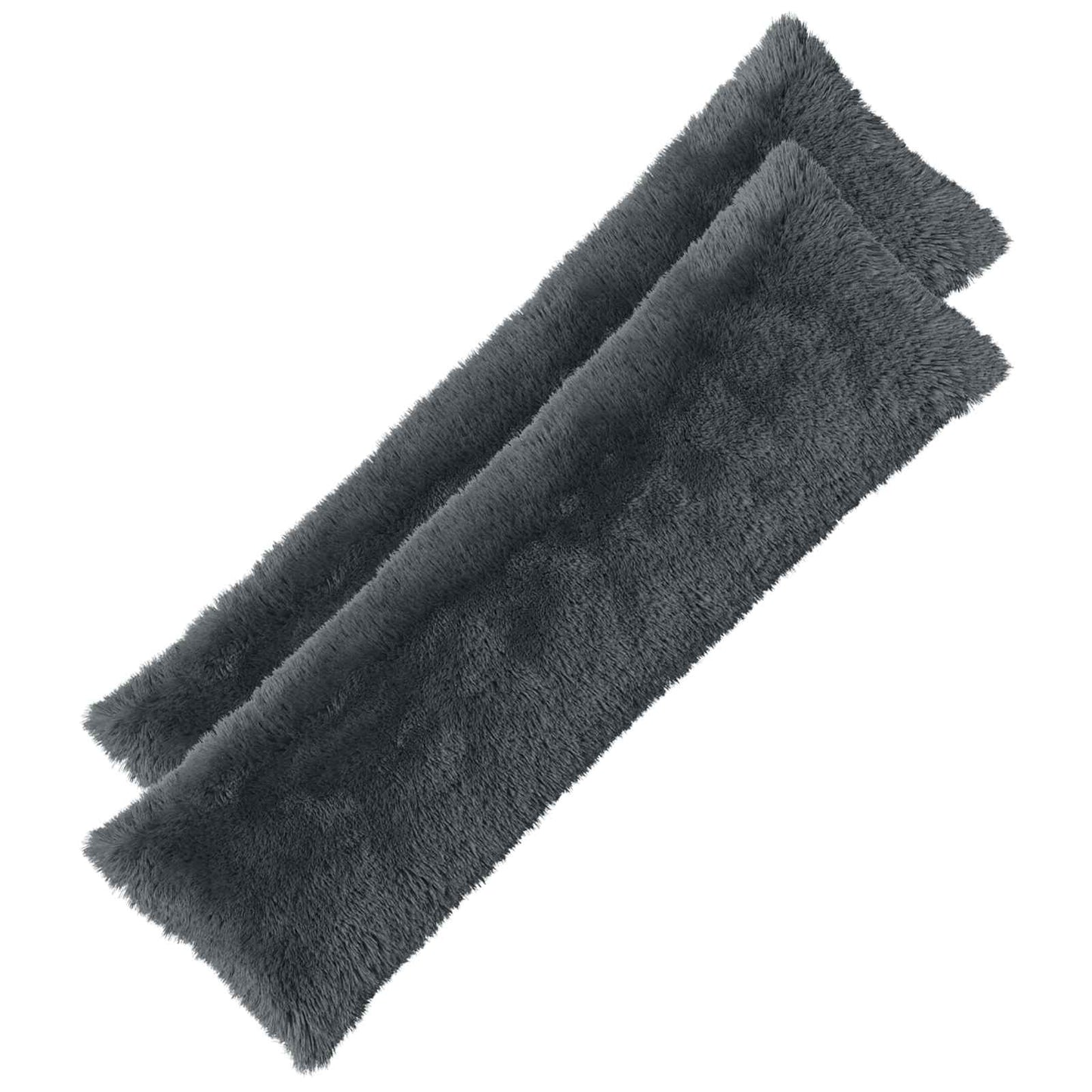 Cushion with Pillow HEERLEN 2 pcs Anthracite PV Fleece