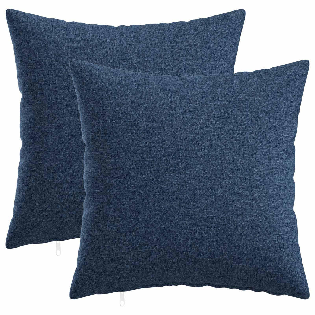 Throw Pillow 2 pcs HEERLEN Blue 45 x 45 cm Fabric