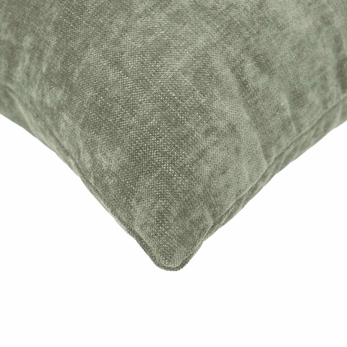 Throw Pillow 2 pcs HEERLEN Green 45 x 45 cm Chenille Fabric
