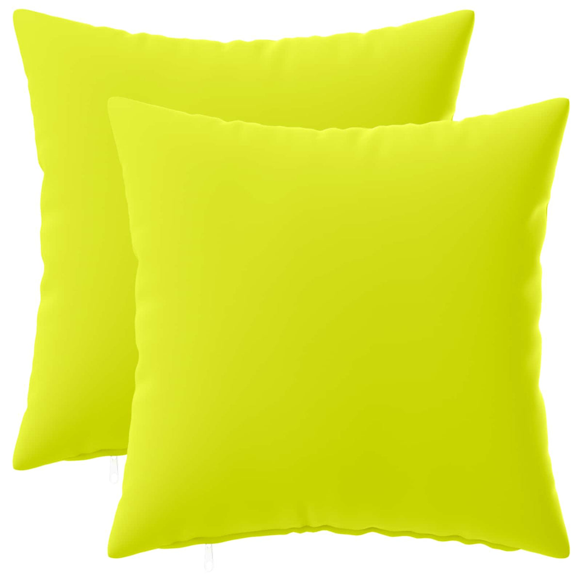 Cushion with Pillow HEERLEN 2 pcs Bright Green Polyester