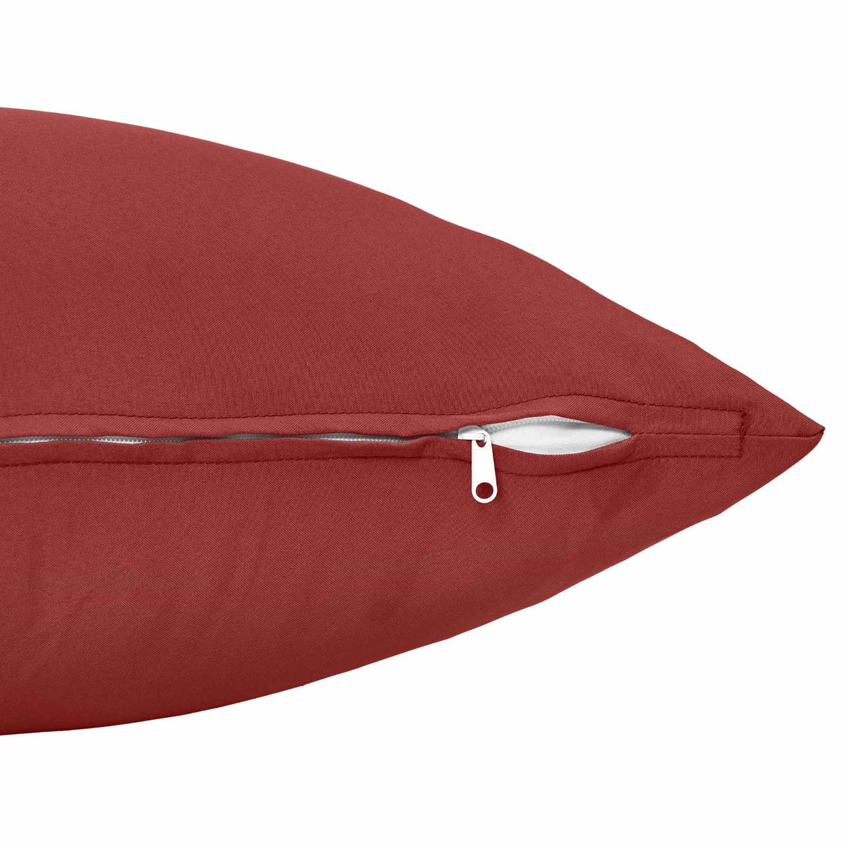 Cushion with Pillow HEERLEN 12 pcs Wine Red Polyester