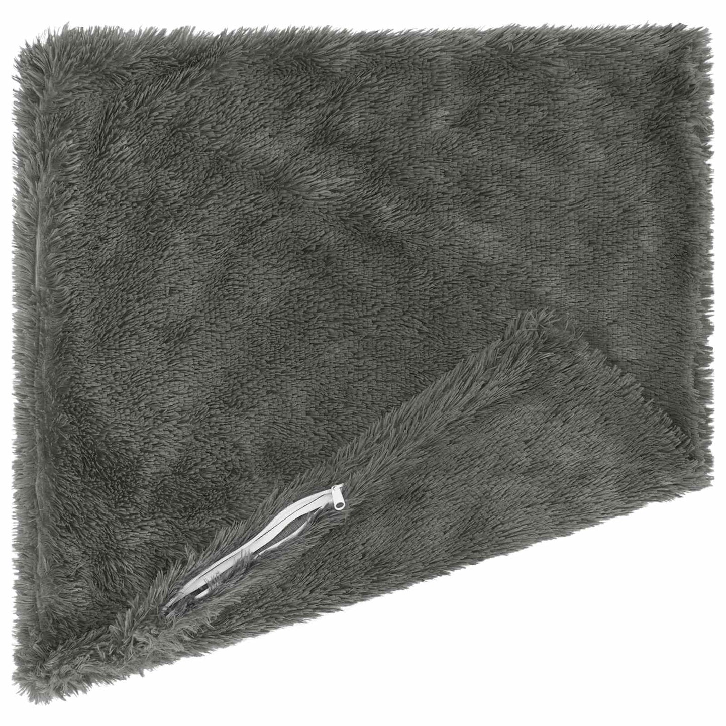 Cushion with Pillow HEERLEN 6 pcs Light Green PV Fleece