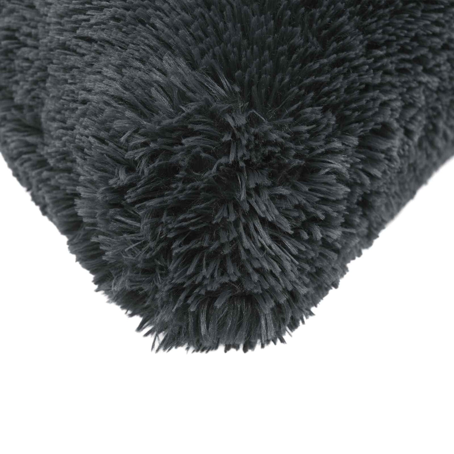 Cushion with Pillow HEERLEN 12 pcs Anthracite PV Fleece