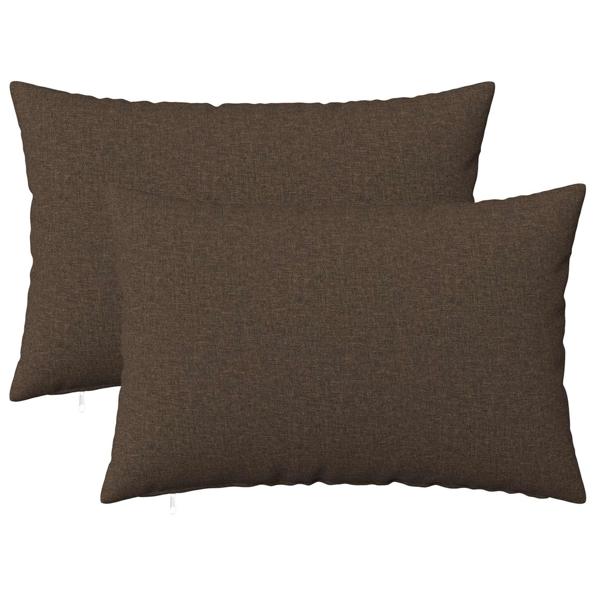 Throw Pillow 2 pcs HEERLEN Taupe 50 x 75 cm Fabric
