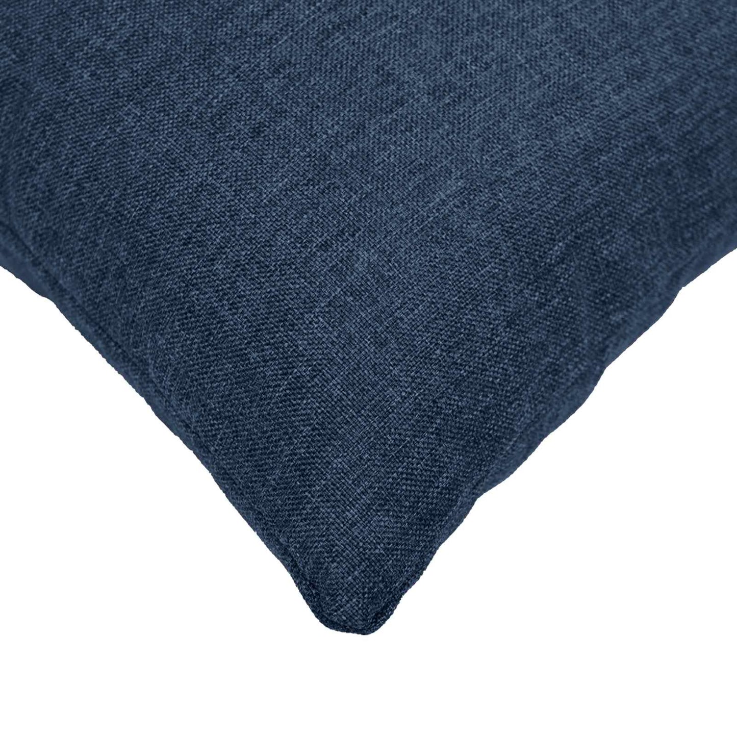 Cushion with Pillow HEERLEN 2 pcs Blue Fabric