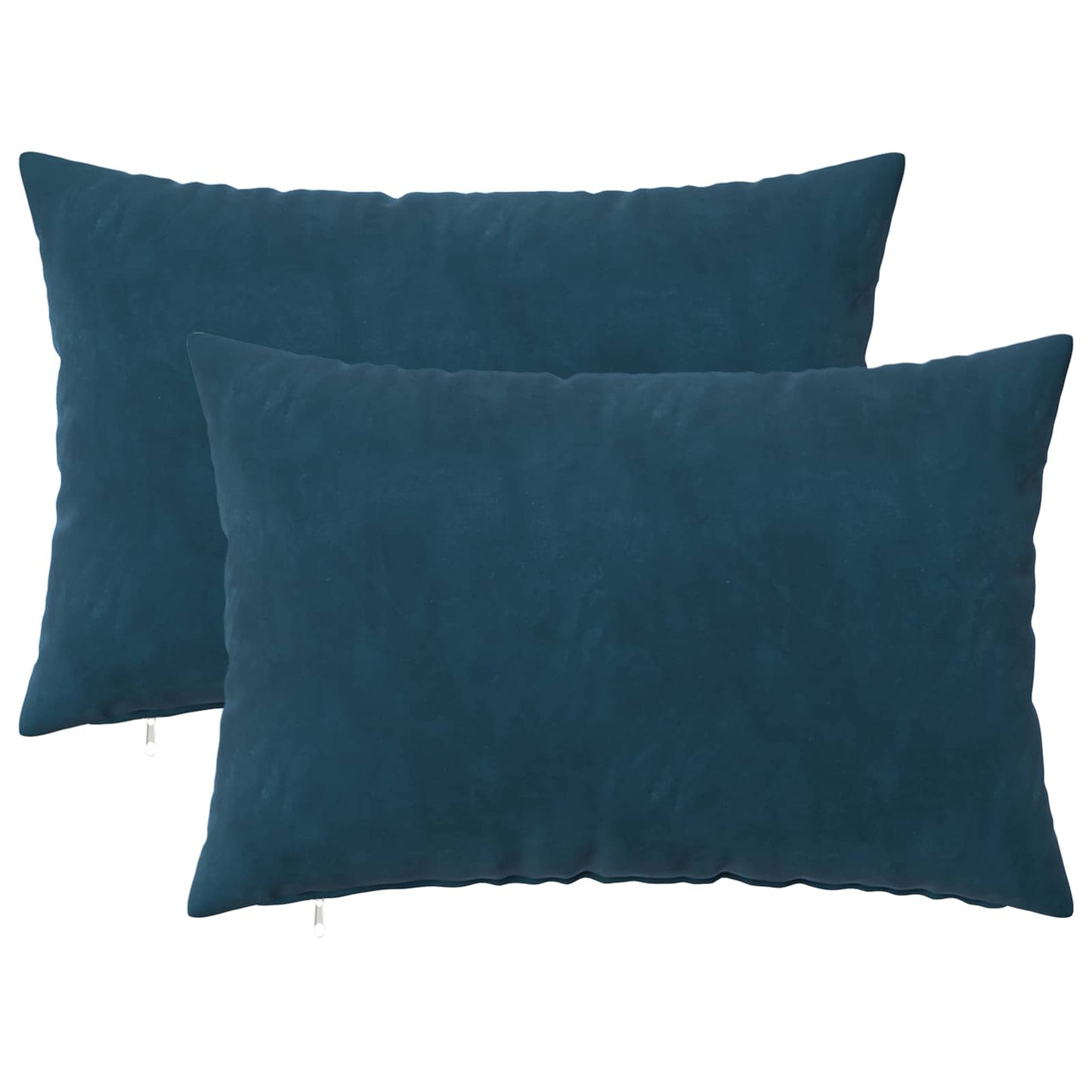 Cushion with Pillow HEERLEN 2 pcs Blue Velvet
