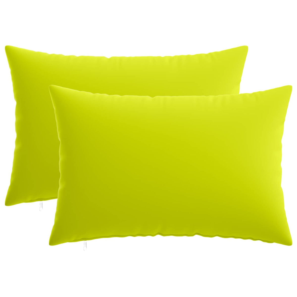 Cushion with Pillow HEERLEN 2 pcs Bright Green Polyester