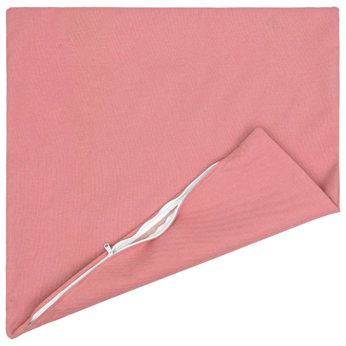Cushion with Pillow HEERLEN 2 pcs Pink Fabric
