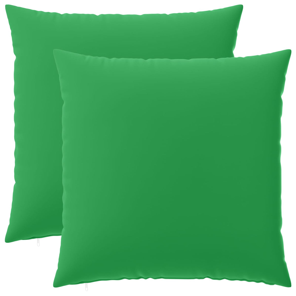Cushion with Pillow HEERLEN 2 pcs Green Polyester