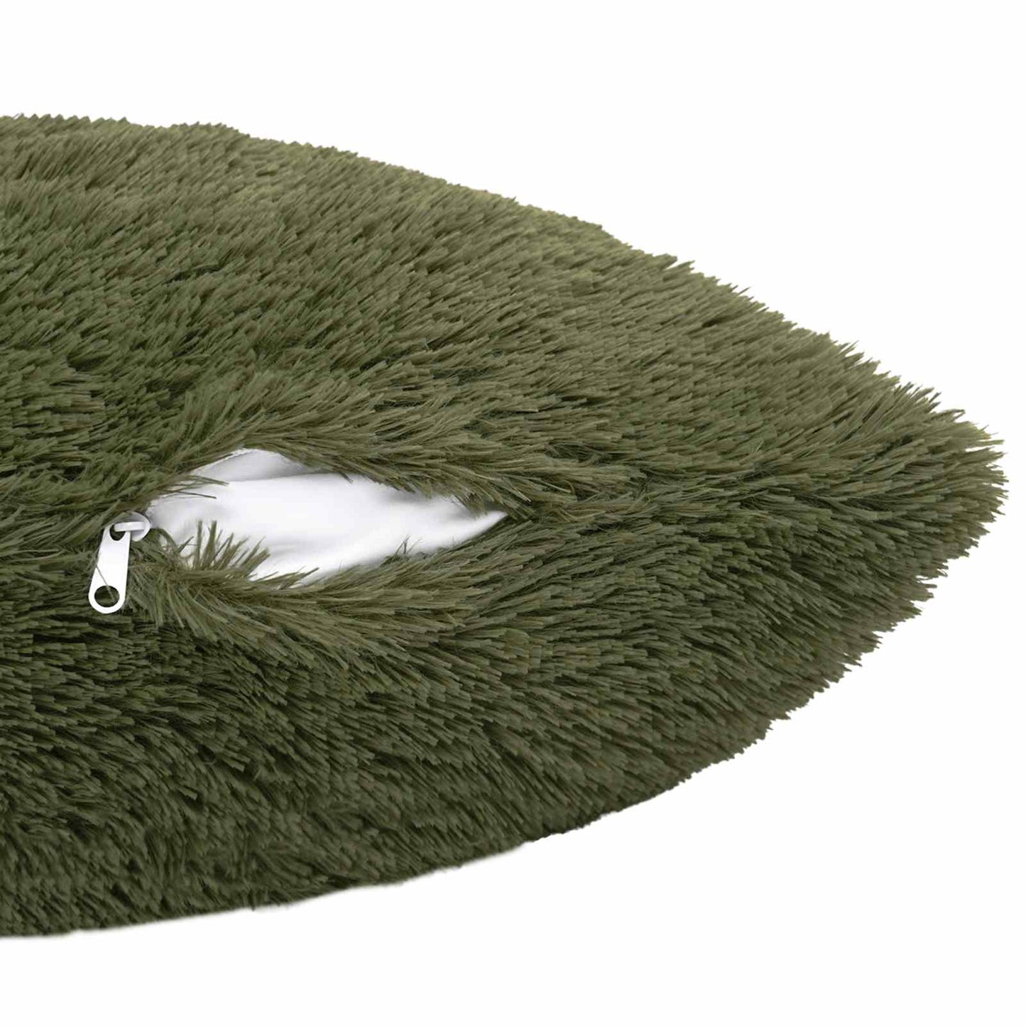Cushion with Pillow HEERLEN 2 pcs Green PV Fleece