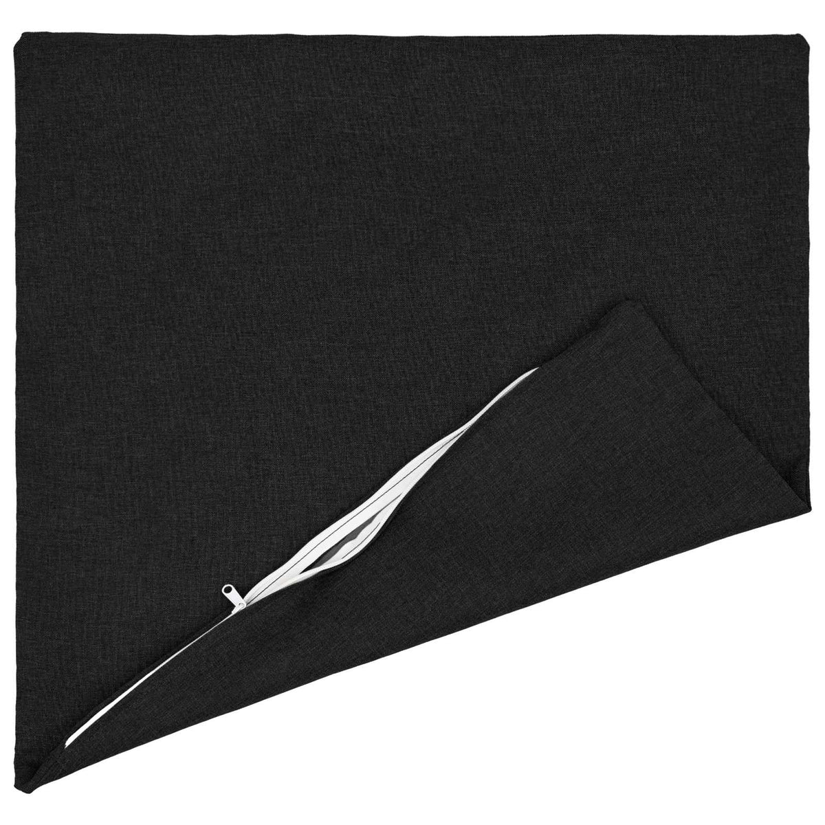 Throw Pillow 2 pcs HEERLEN Black 70 x 70 cm Fabric