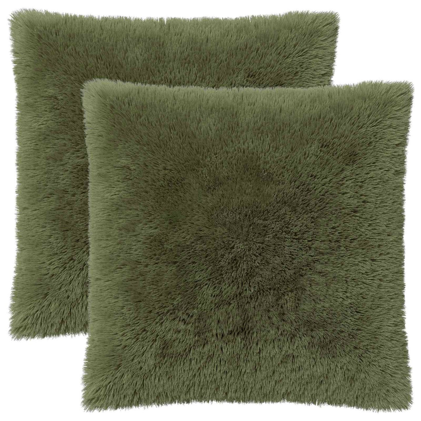 Cushion with Pillow HEERLEN 2 pcs Green PV Fleece