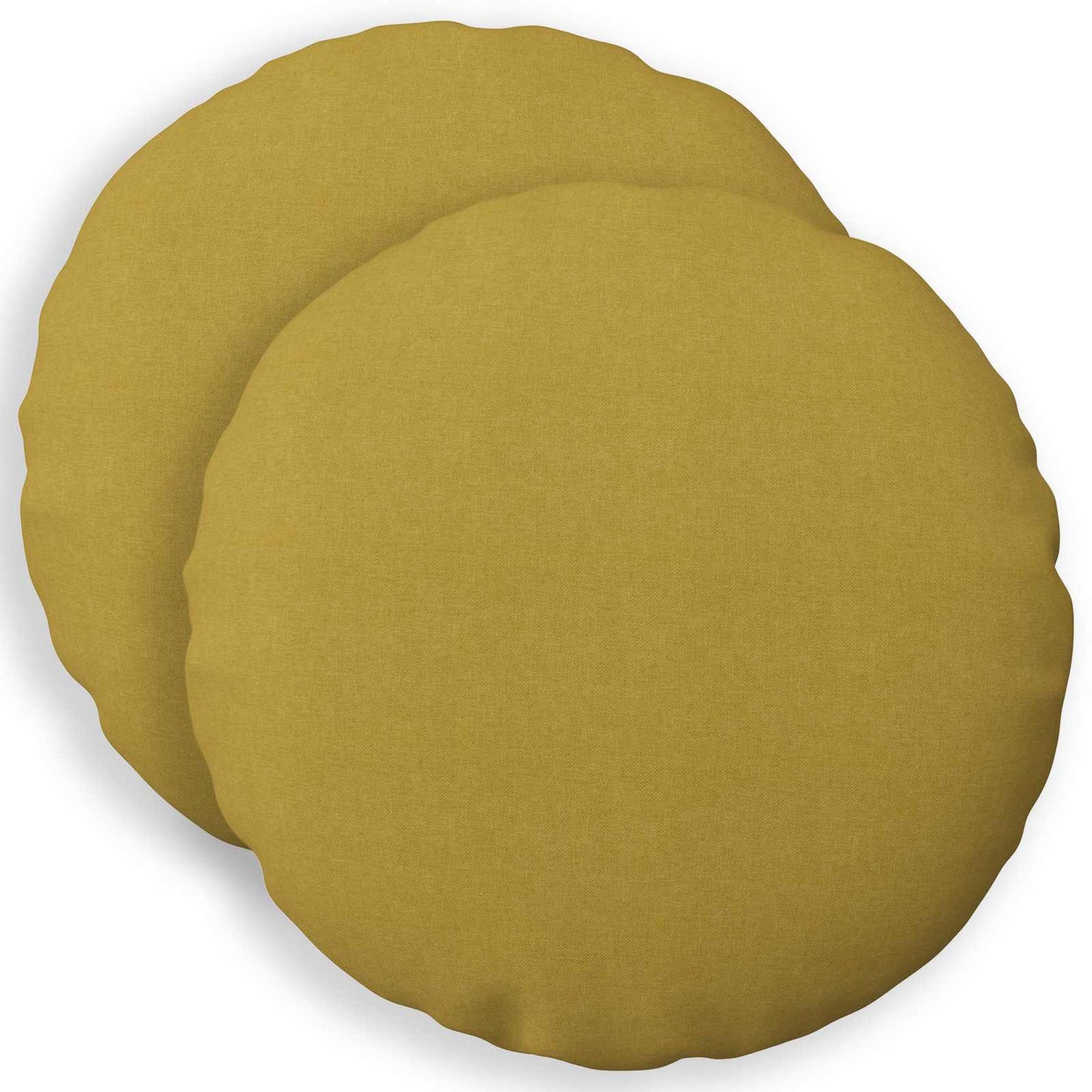 Cushion with Pillow HEERLEN 2 pcs Light Green Fabric