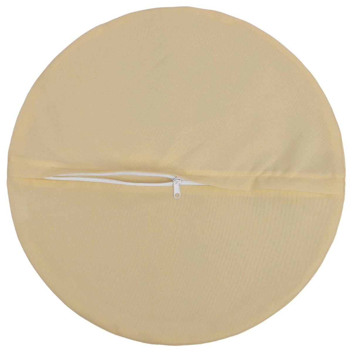 Throw Pillow 6 pcs HEERLEN Beige Dia. 40 cm Polyester