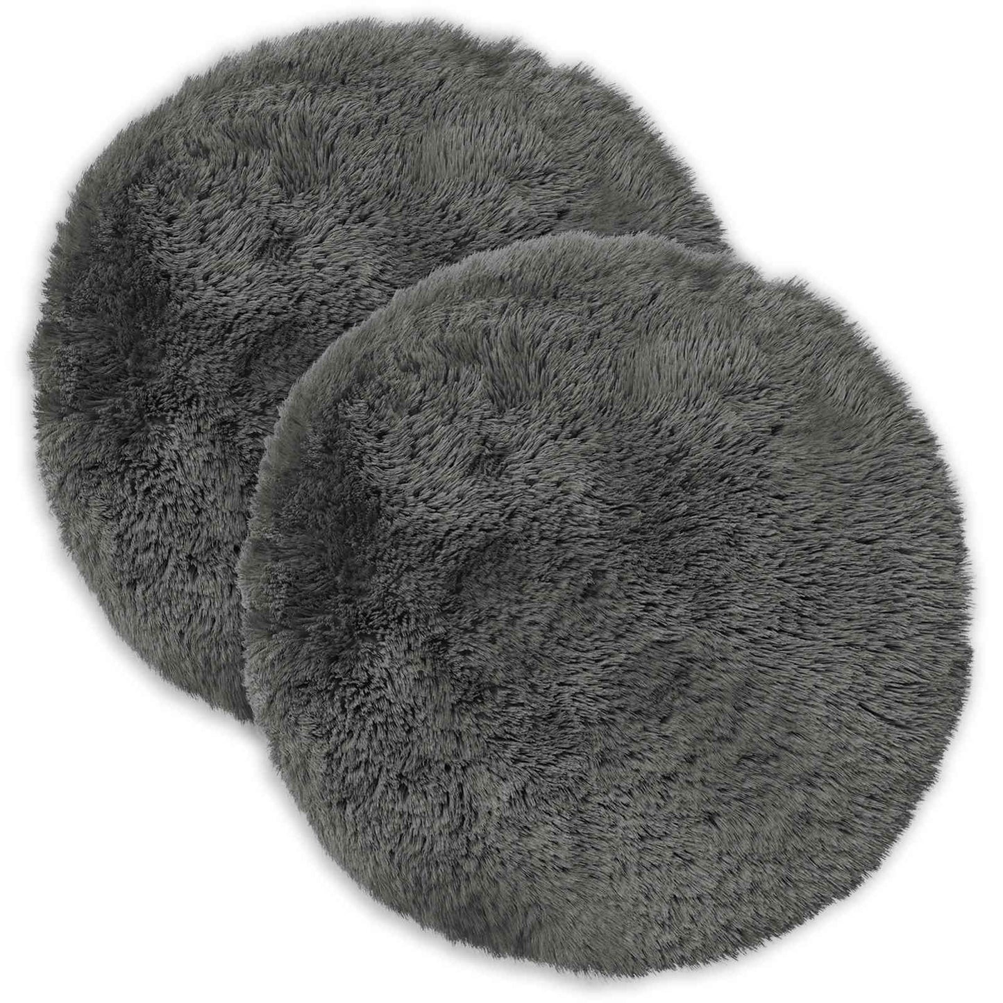 Cushion with Pillow HEERLEN 6 pcs Light Green PV Fleece