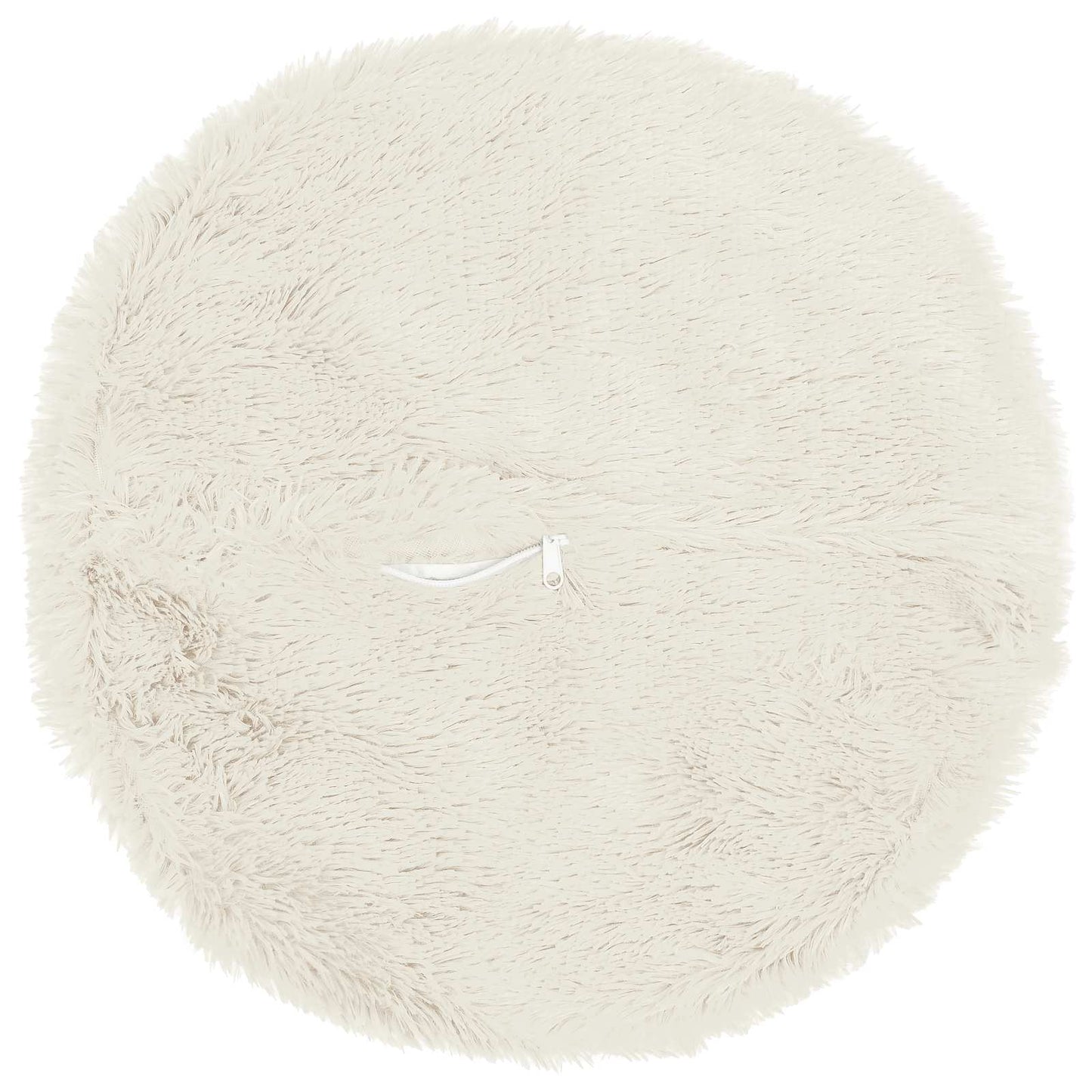 Cushion with Pillow HEERLEN 2 pcs White PV Fleece