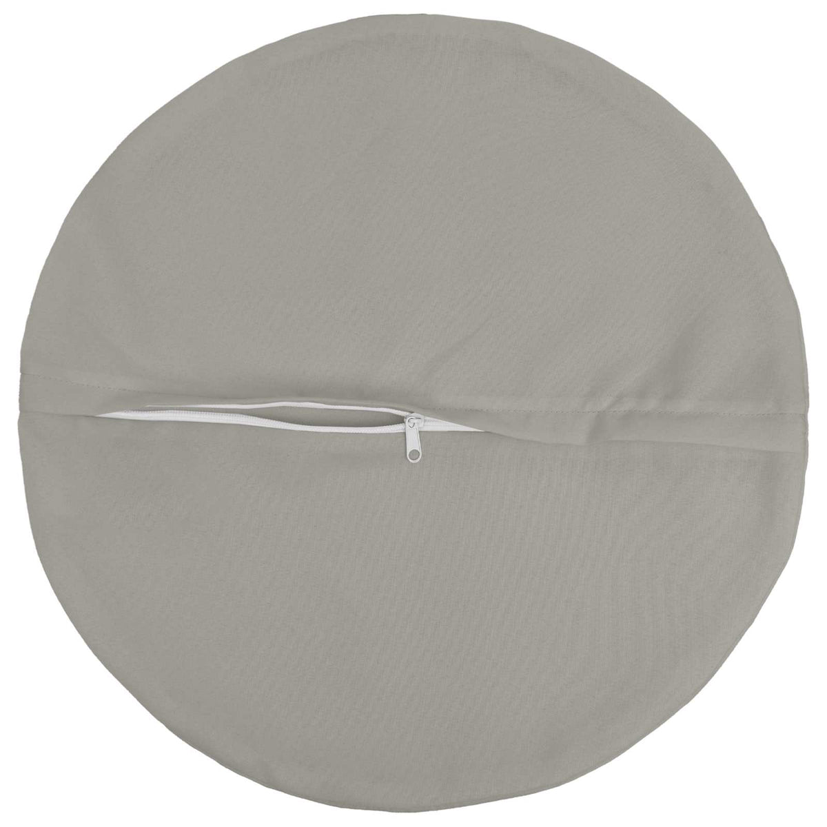 Throw Pillow 6 pcs HEERLEN Grey Dia. 60 cm Polyester