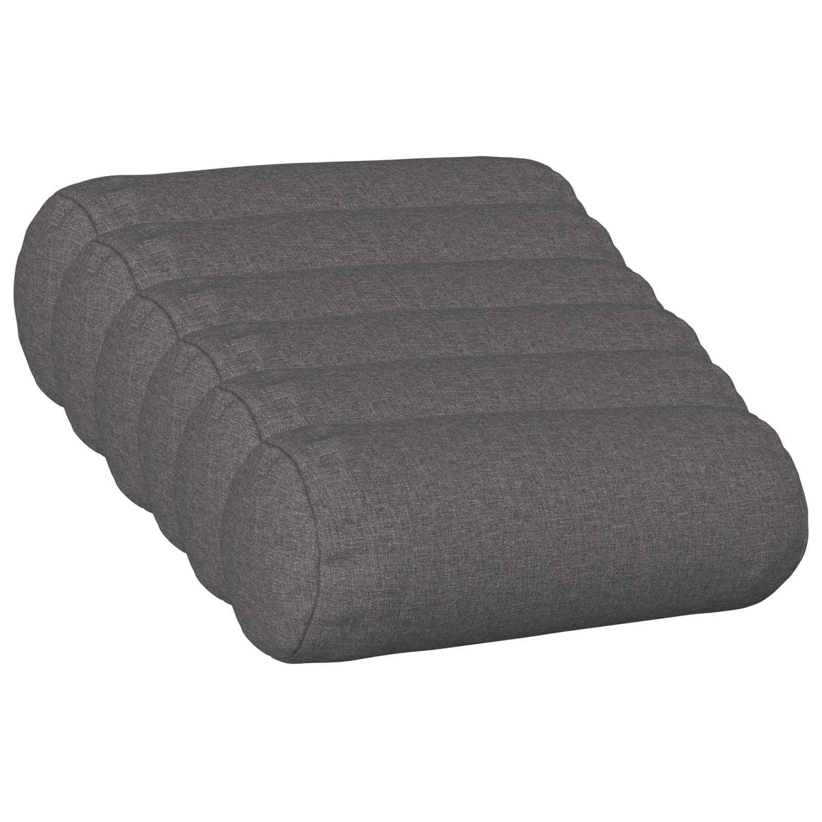 Throw Pillow 6 pcs HEERLEN Light Grey Dia. 15 x 40 cm Fabric