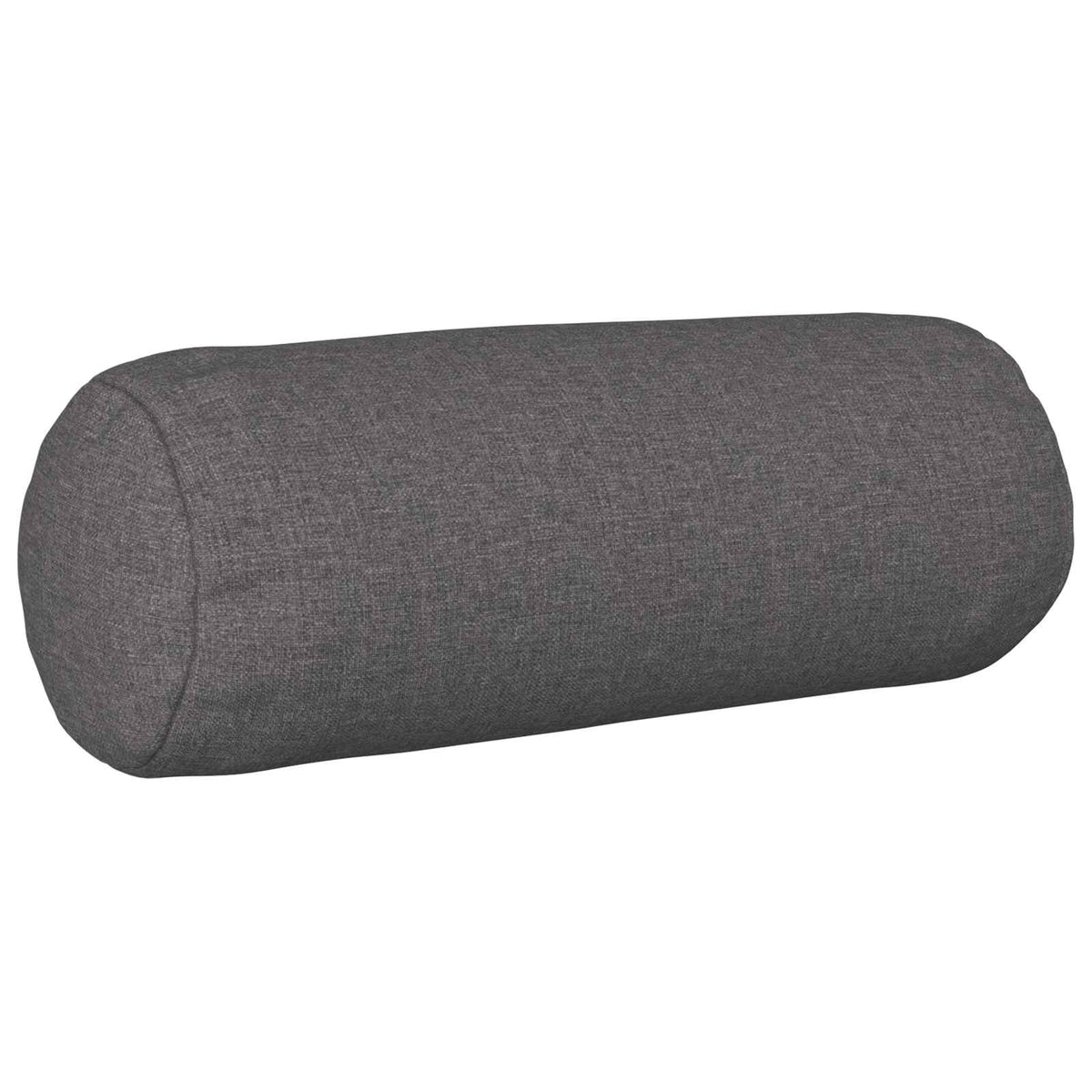Throw Pillow 6 pcs HEERLEN Light Grey Dia. 15 x 40 cm Fabric