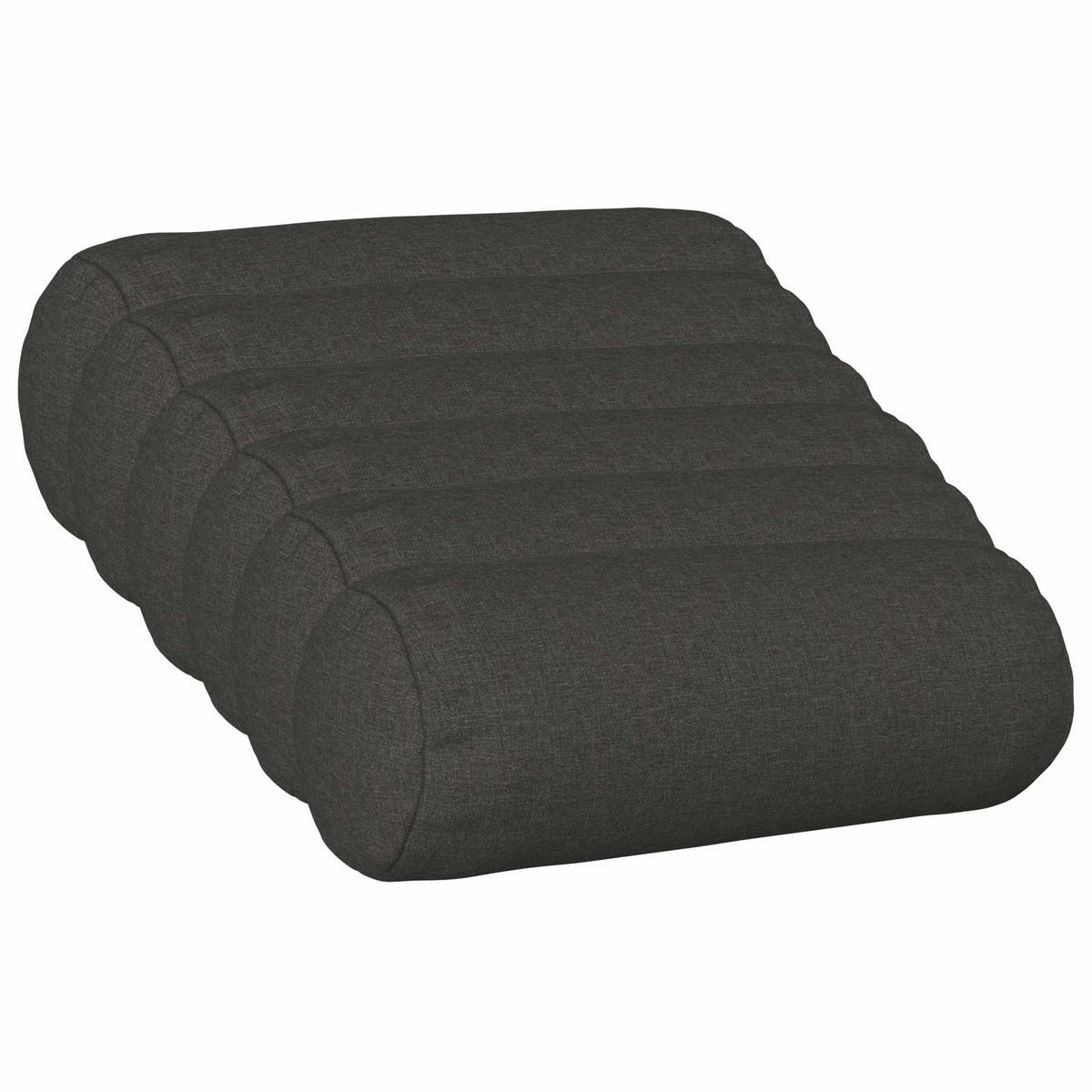 Throw Pillow 6 pcs HEERLEN Dark Grey Dia. 15 x 40 cm Fabric