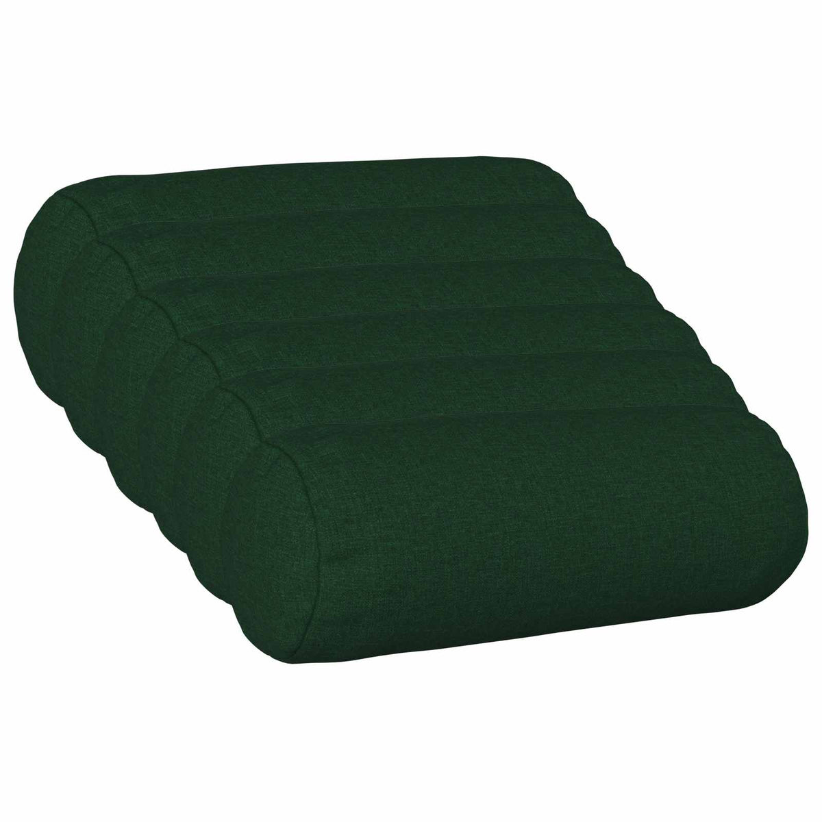 Cushion with Pillow HEERLEN 6 pcs Dark Green Fabric