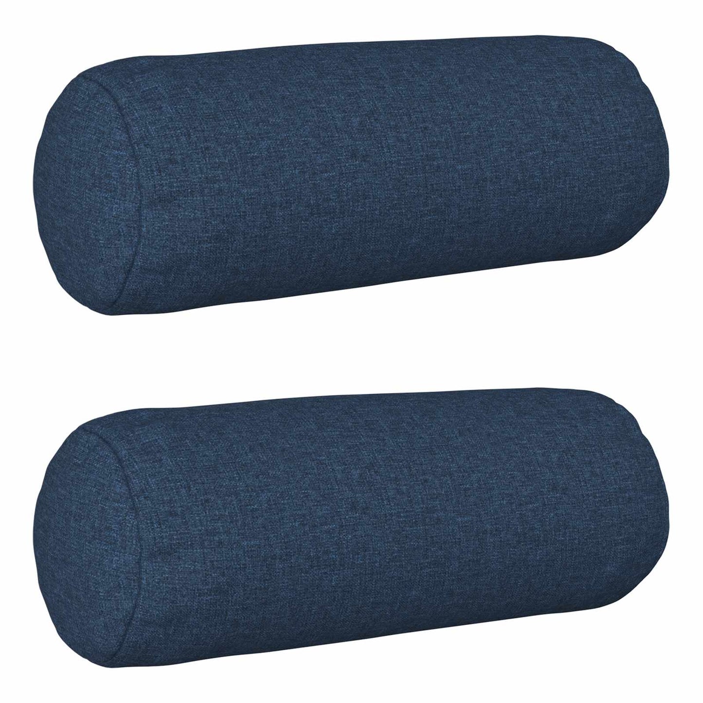 Cushion with Pillow HEERLEN 2 pcs Blue Fabric