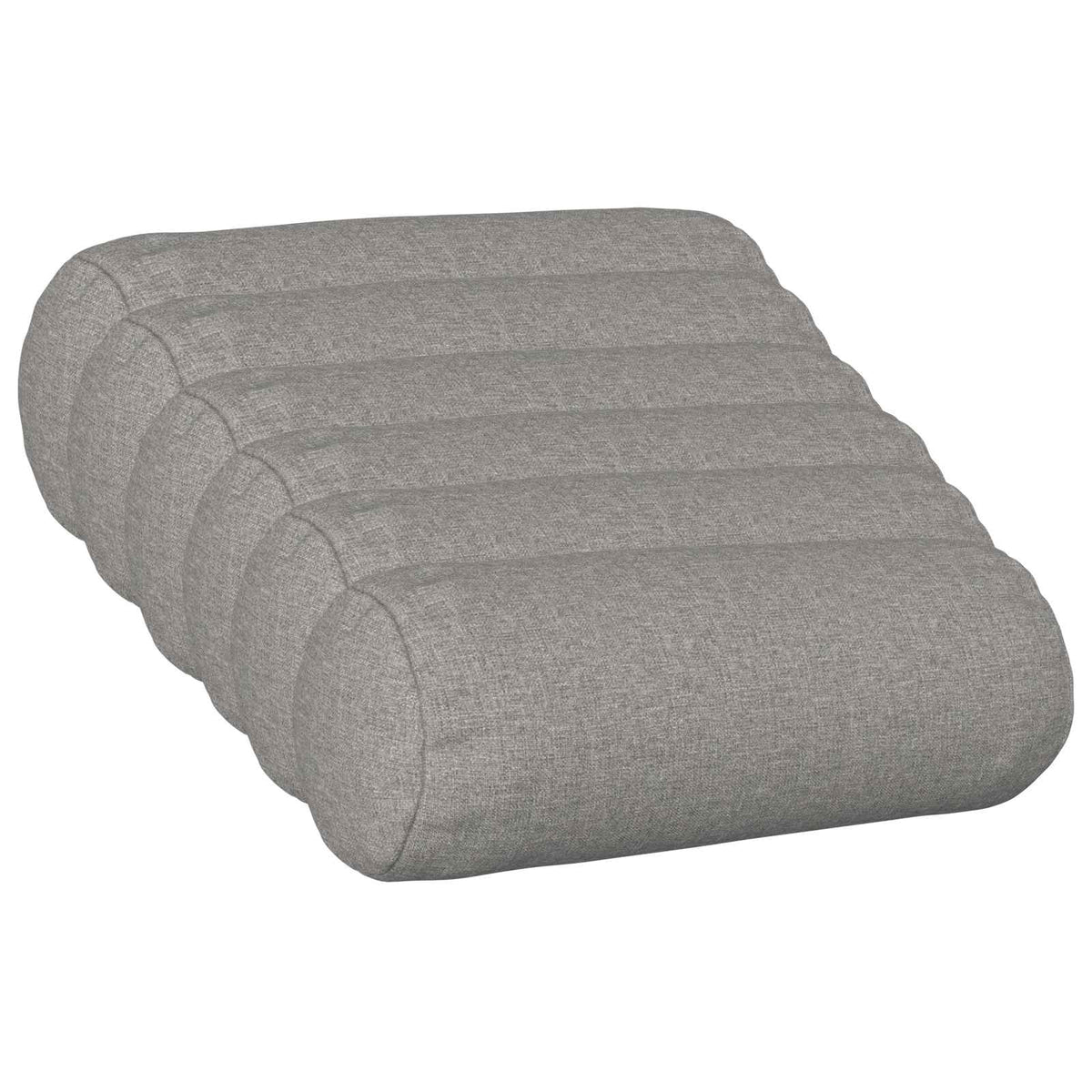 Throw Pillow 6 pcs HEERLEN Cloud Grey Dia. 15 x 40 cm Fabric