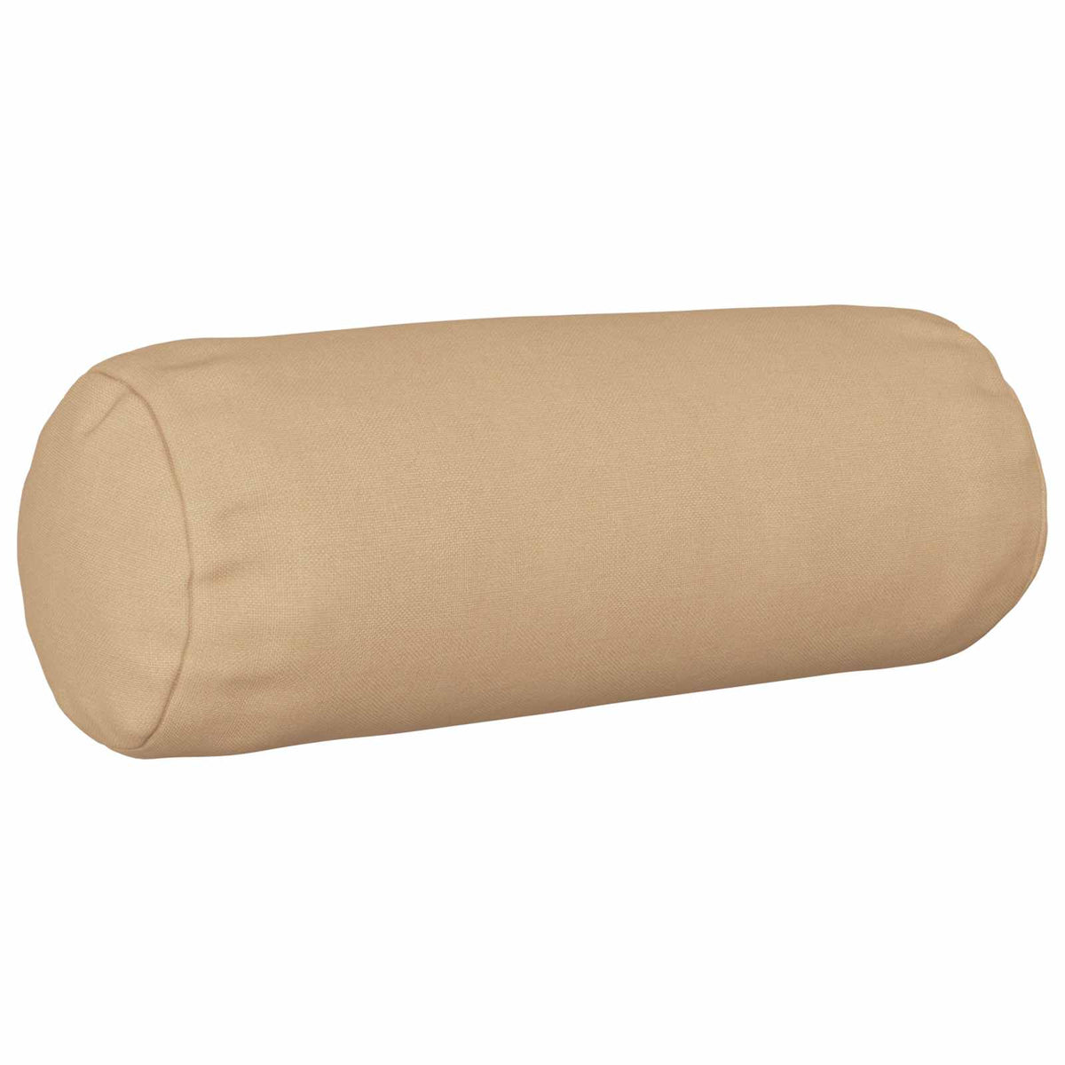 Throw Pillow 6 pcs HEERLEN Cream Dia. 15 x 40 cm Fabric