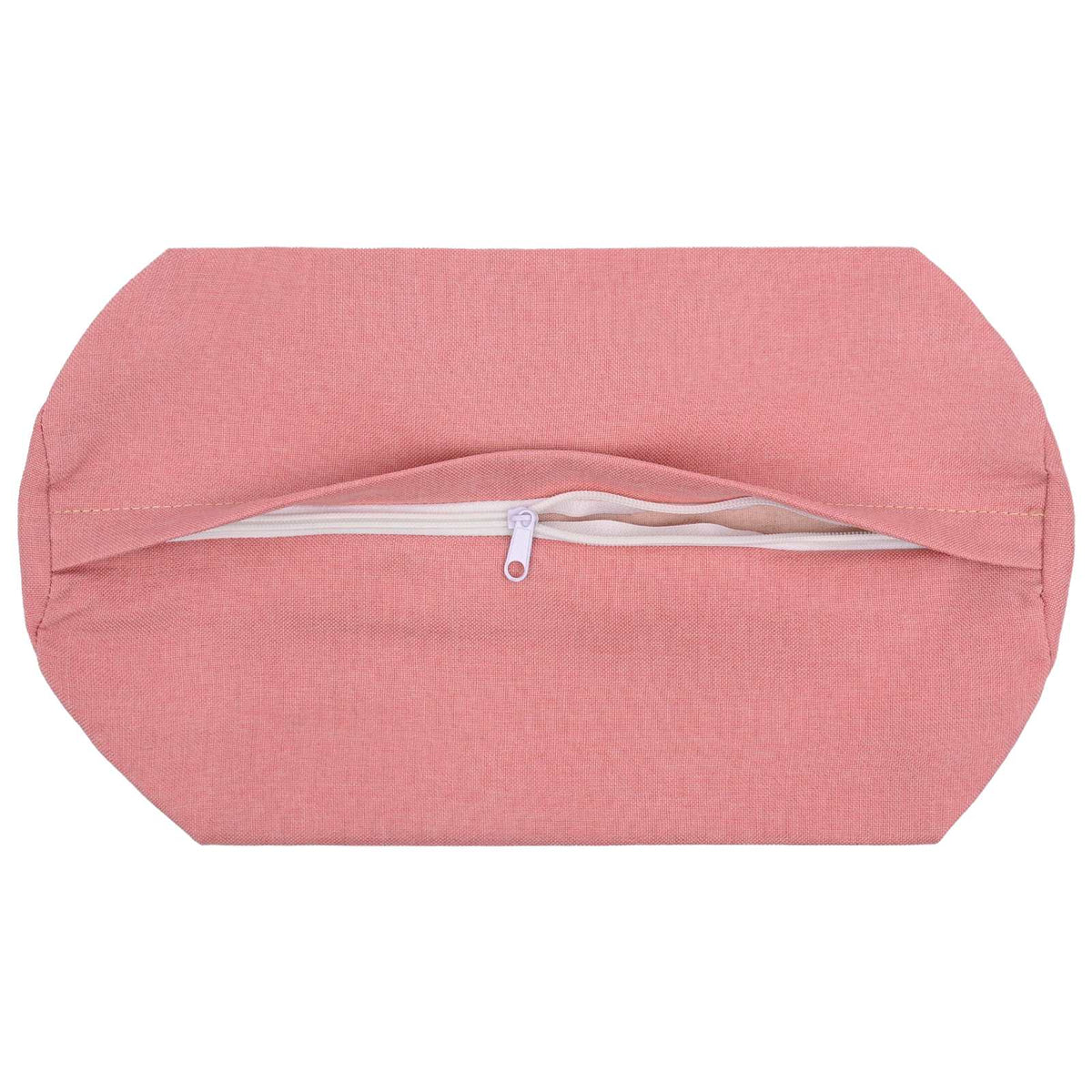 Throw Pillow 2 pcs HEERLEN Pink Dia. 15 x 40 cm Fabric