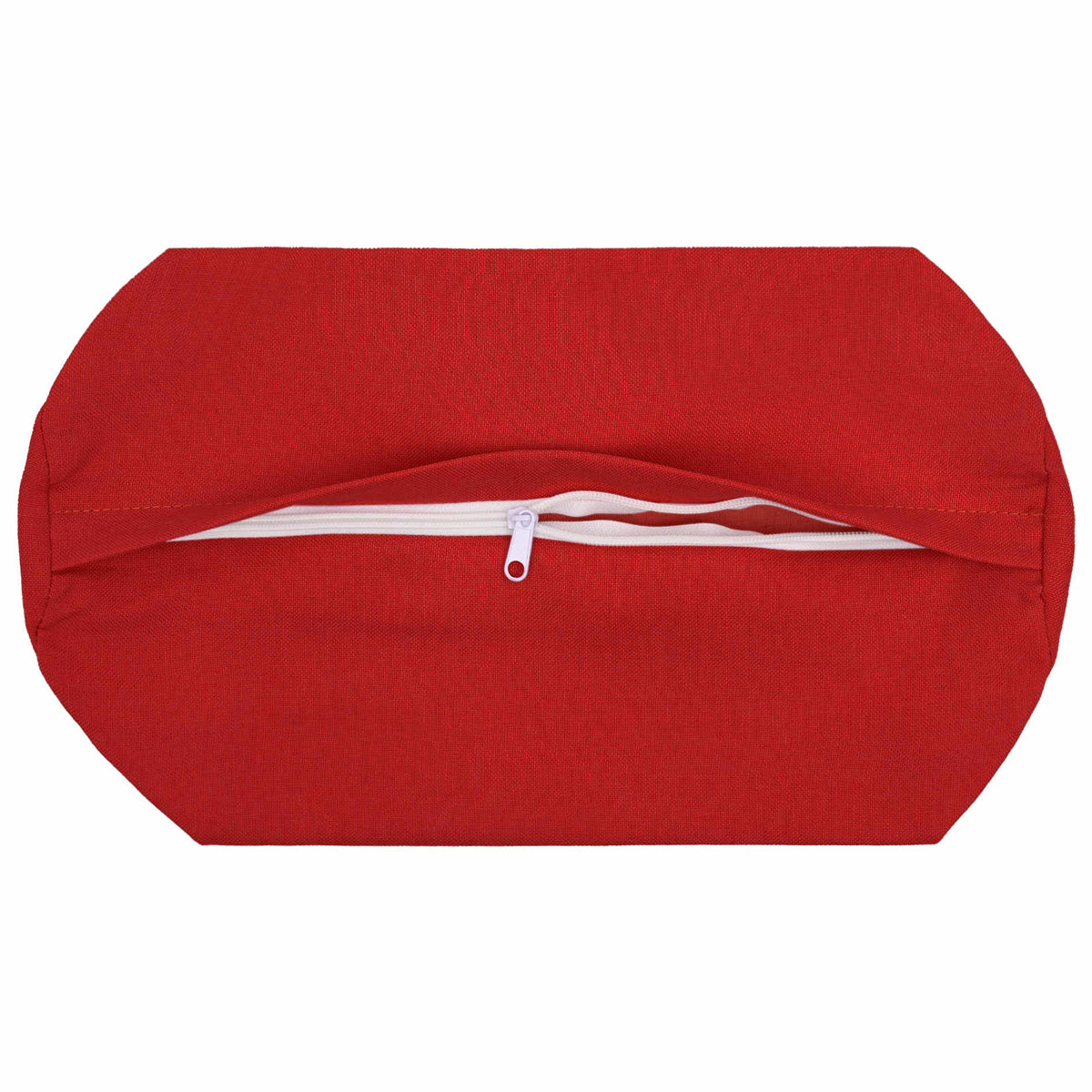 Cushion with Pillow HEERLEN 2 pcs Red Fabric