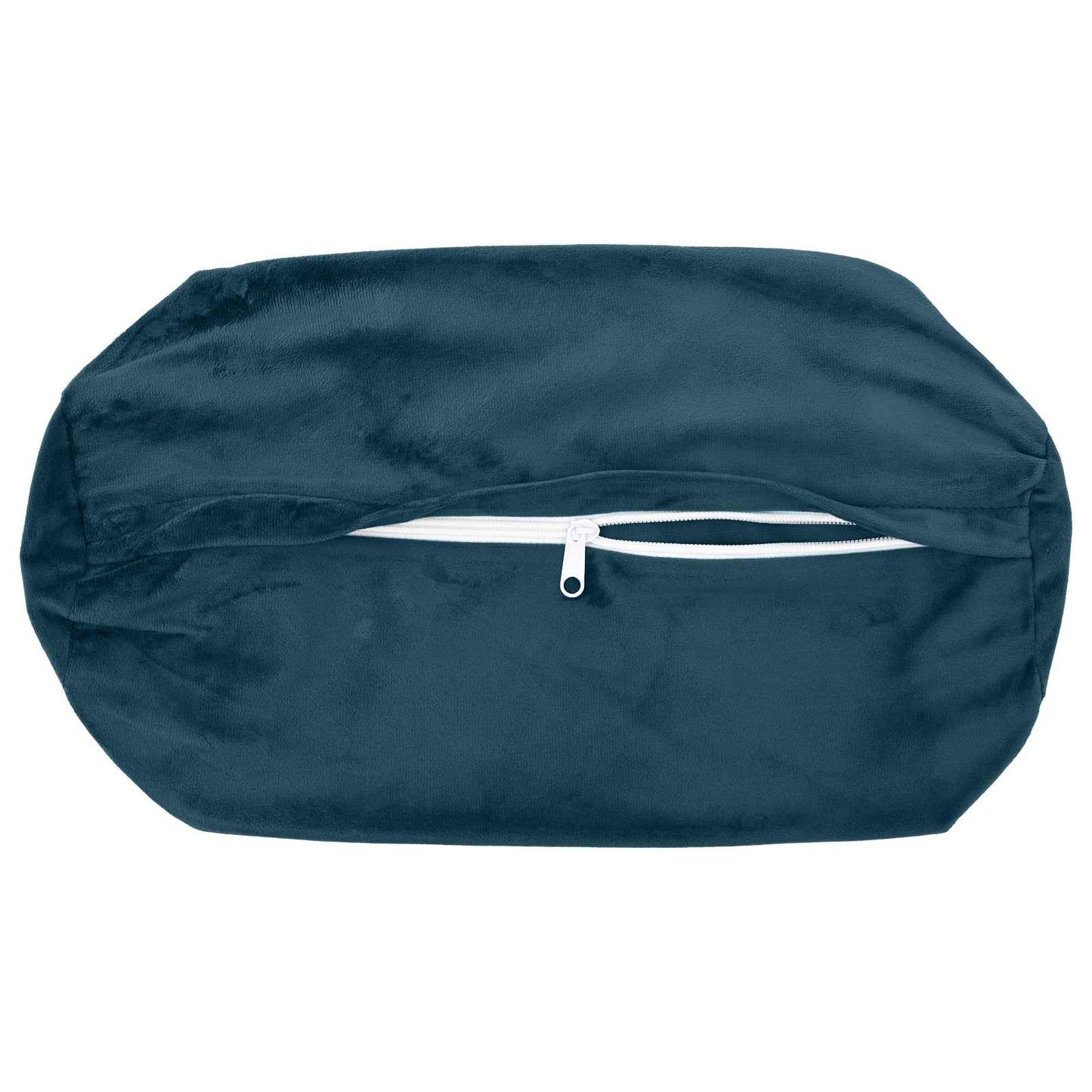 Cushion with Pillow HEERLEN 2 pcs Blue Velvet