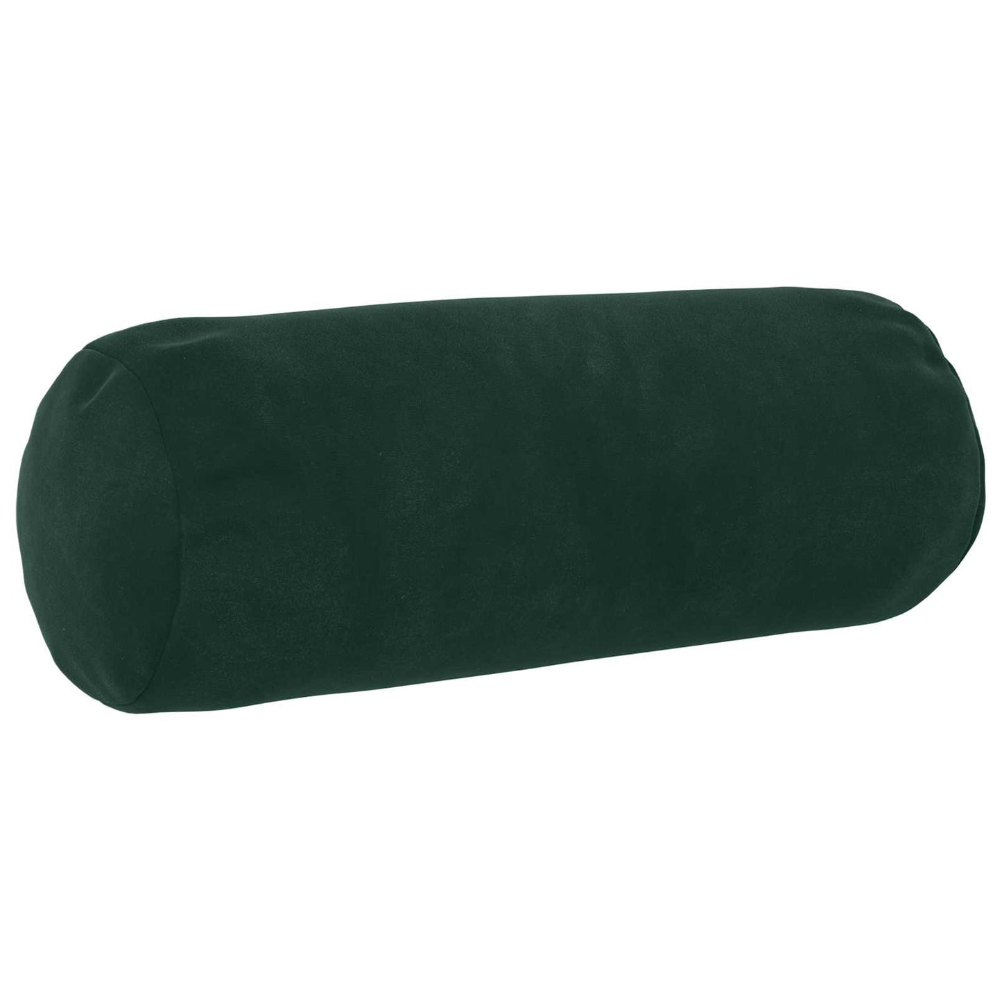 Cushion with Pillow HEERLEN 2 pcs Dark Green Velvet