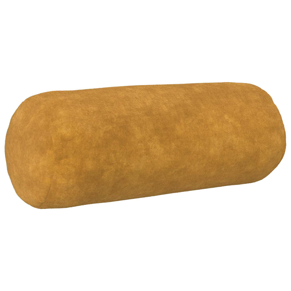 Cushion with Pillow HEERLEN 2 pcs Yellow Microfiber Fleece