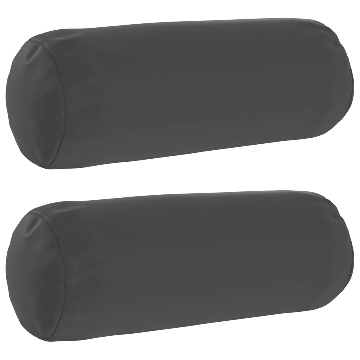 Cushion with Pillow HEERLEN 2 pcs Anthracite Polyester