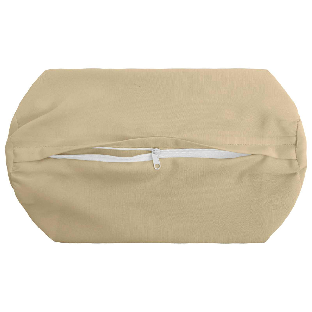 Throw Pillow 2 pcs HEERLEN Beige Dia. 15 x 40 cm Polyester