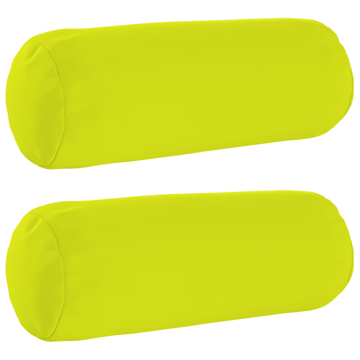 Throw Pillow 2 pcs HEERLEN Bright Green Dia. 15 x 40 cm