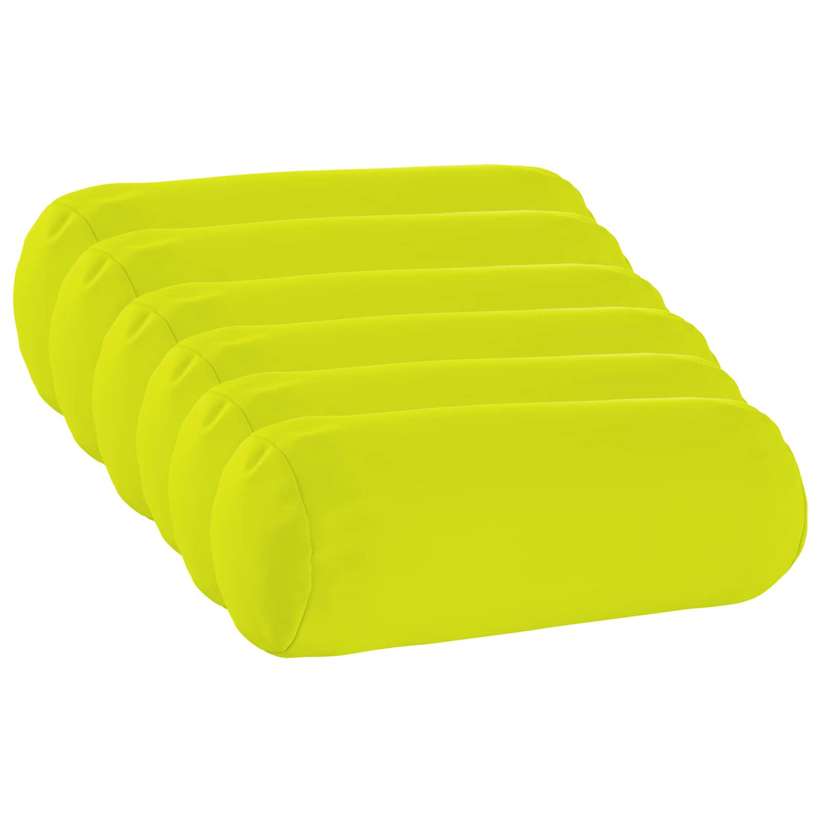 Cushion with Pillow HEERLEN 6 pcs Bright Green Polyester